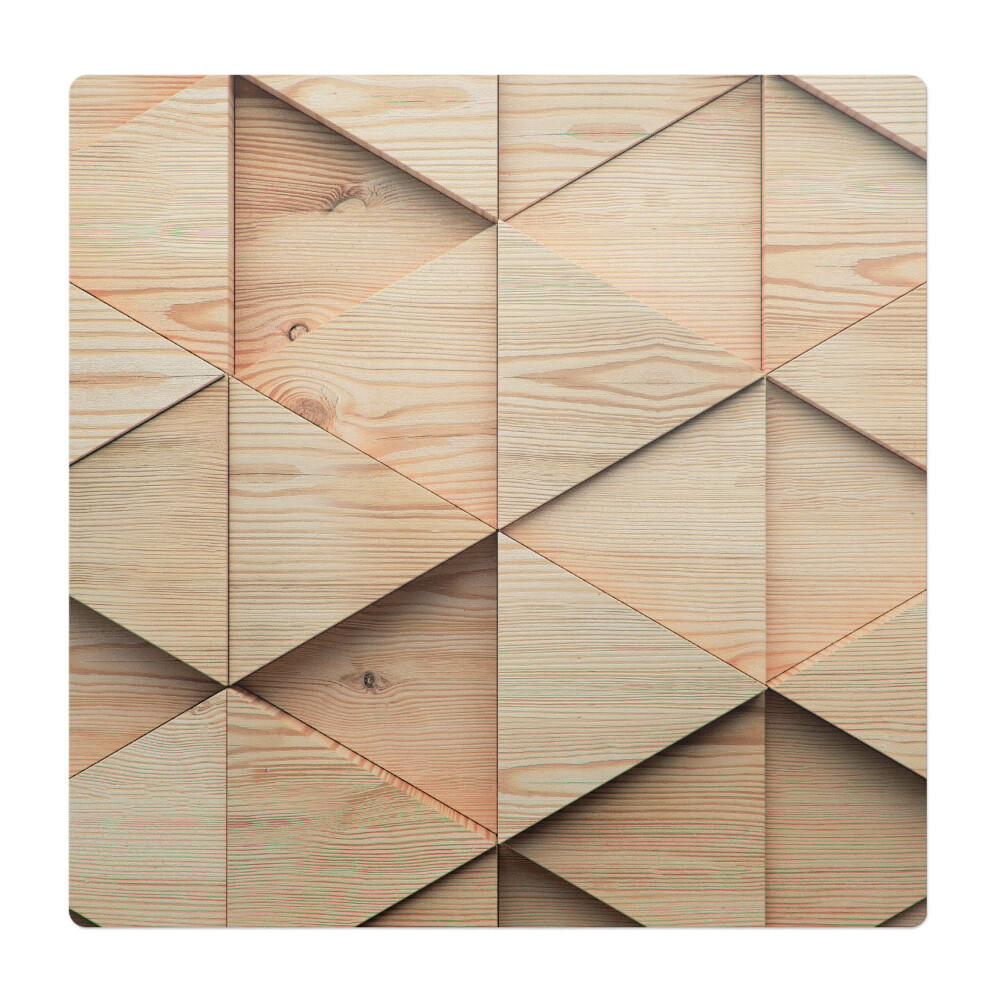 Podkładka pod krzesło obrotowe Geometryczny wzór 3D