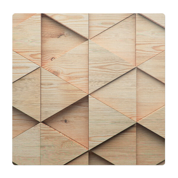 Podkładka pod krzesło obrotowe Geometryczny wzór 3D