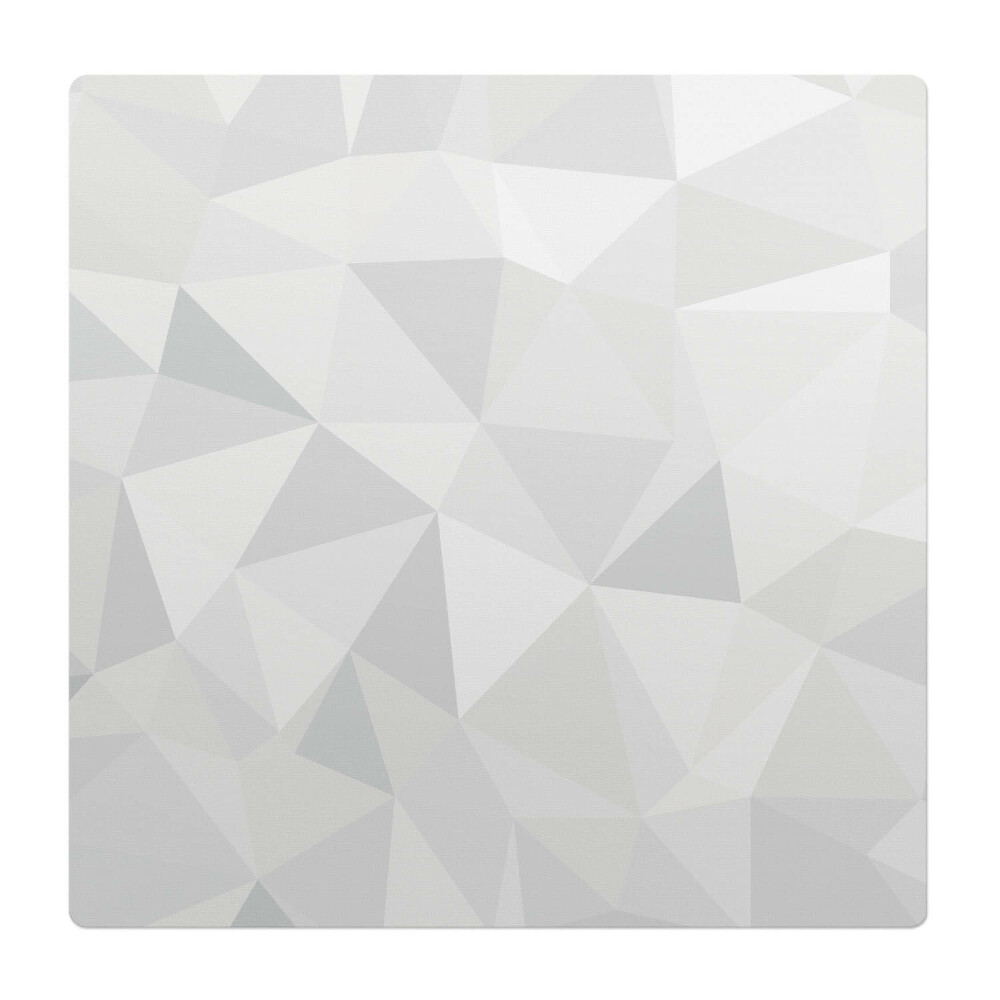 Mata pod fotel biurowy Geometryczny wzór 3D