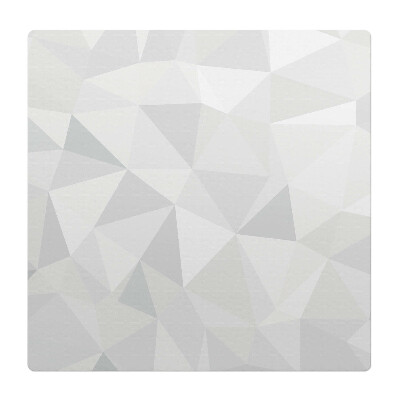 Mata pod fotel biurowy Geometryczny wzór 3D