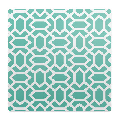 Mata pod fotel biurowy Geometryczny wzór