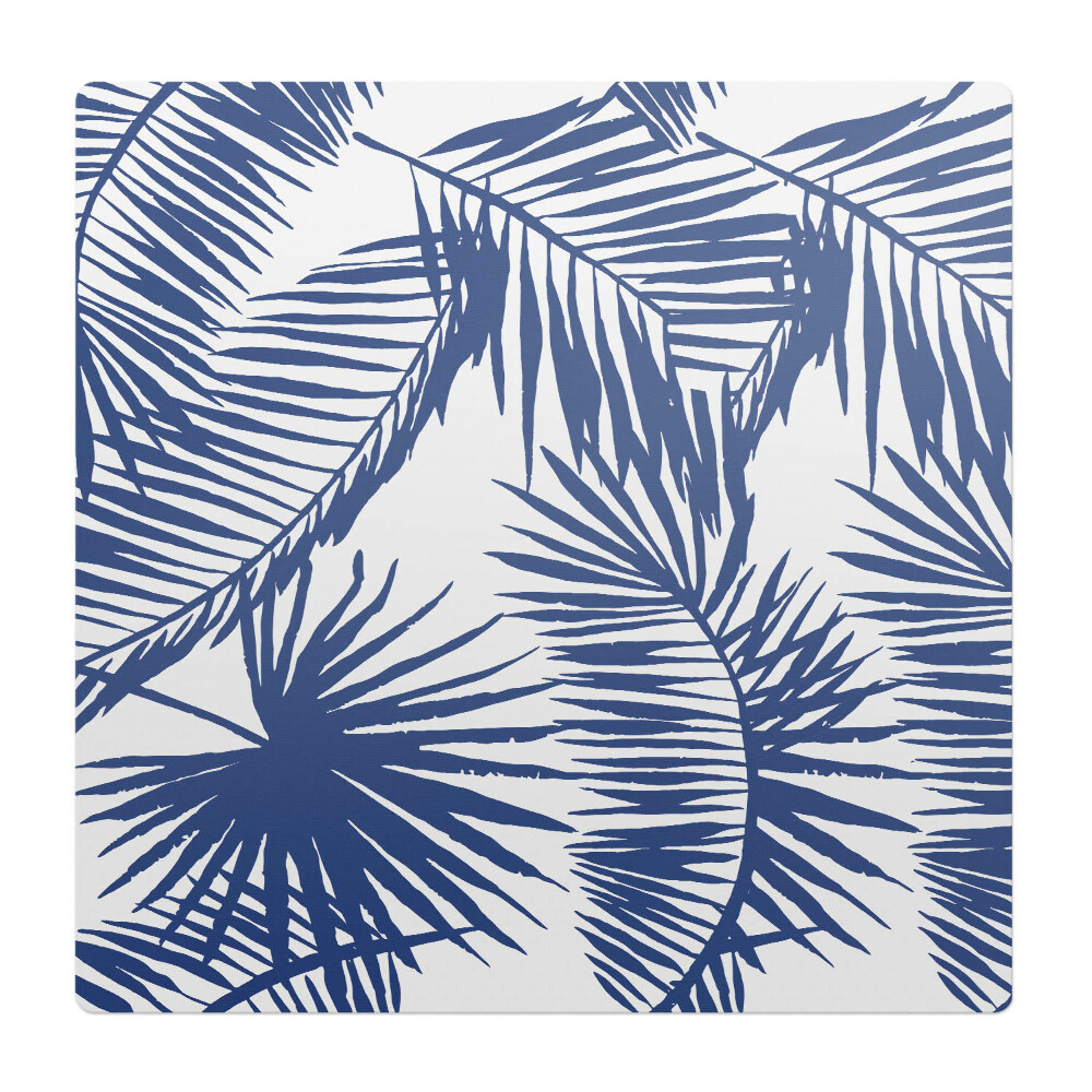 Podkładka pod krzesło obrotowe Liście palmowe wzór