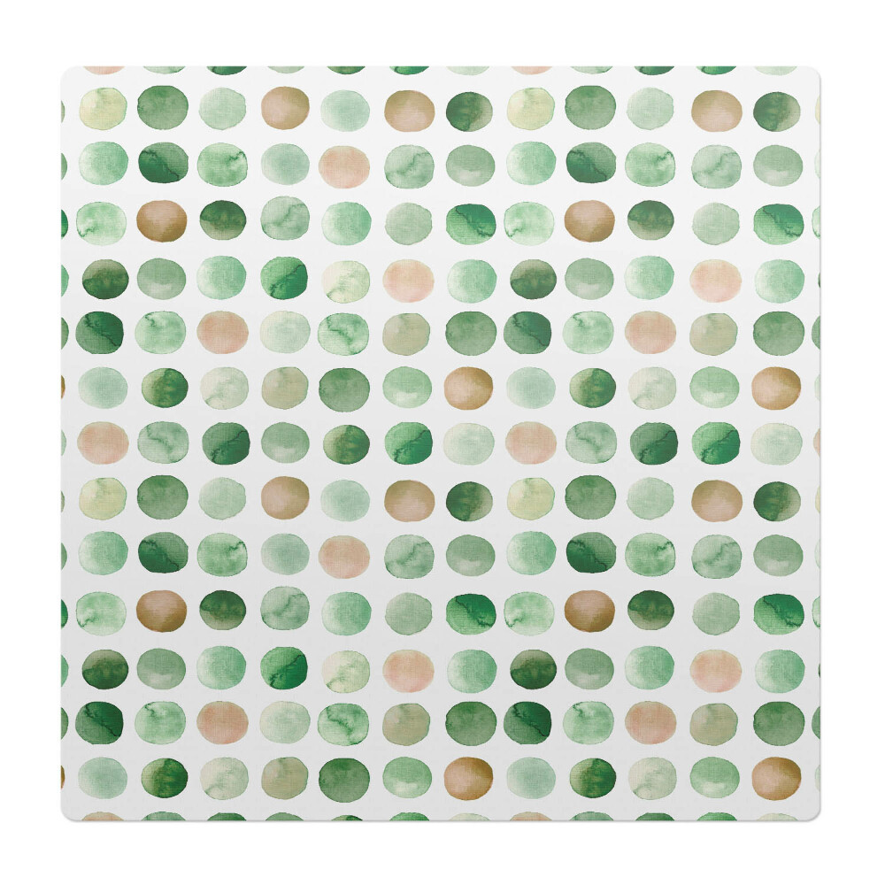 Mata na podłogę pod krzesło Akwarelowe kropki