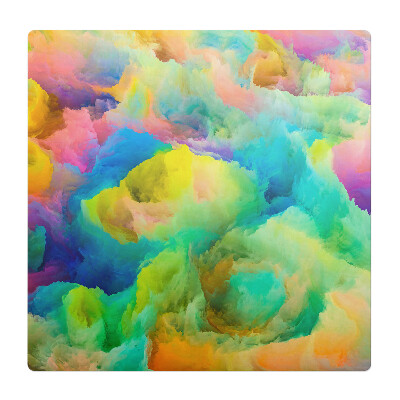 Podkładka pod krzesło obrotowe Kolorowe chmury