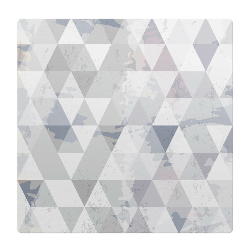 Podkładka pod krzesło obrotowe Geometryczny kamuflaż