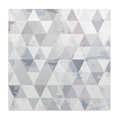 Podkładka pod krzesło obrotowe Geometryczny kamuflaż