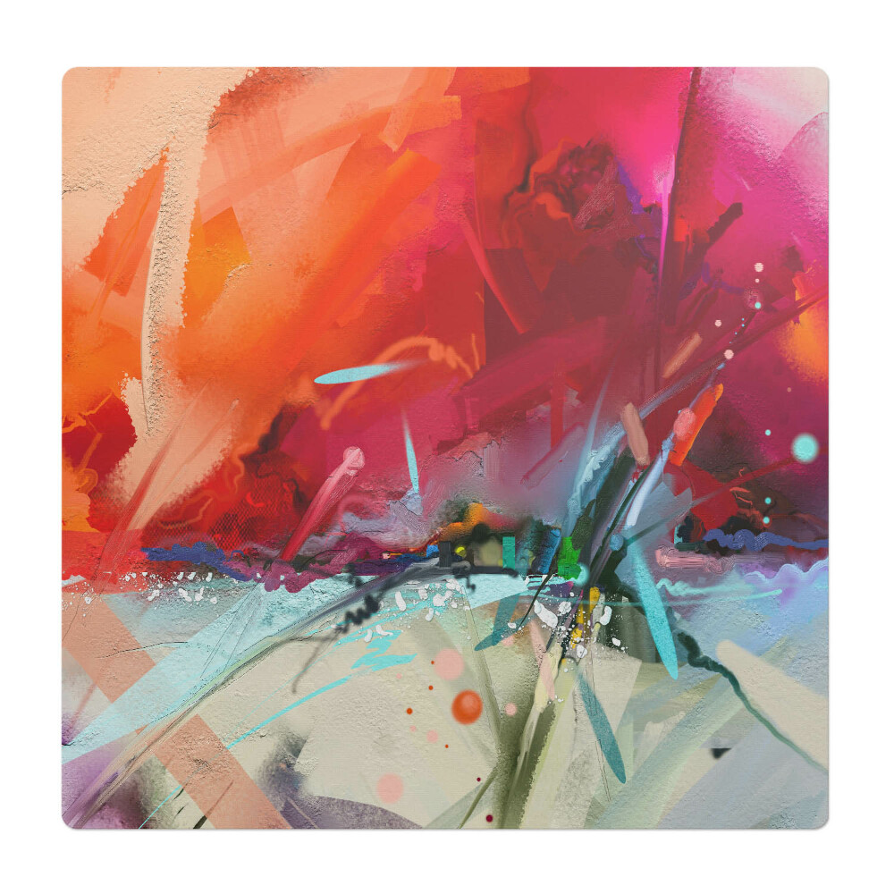 Mata pod fotel biurowy Dynamiczne pociągnięcia