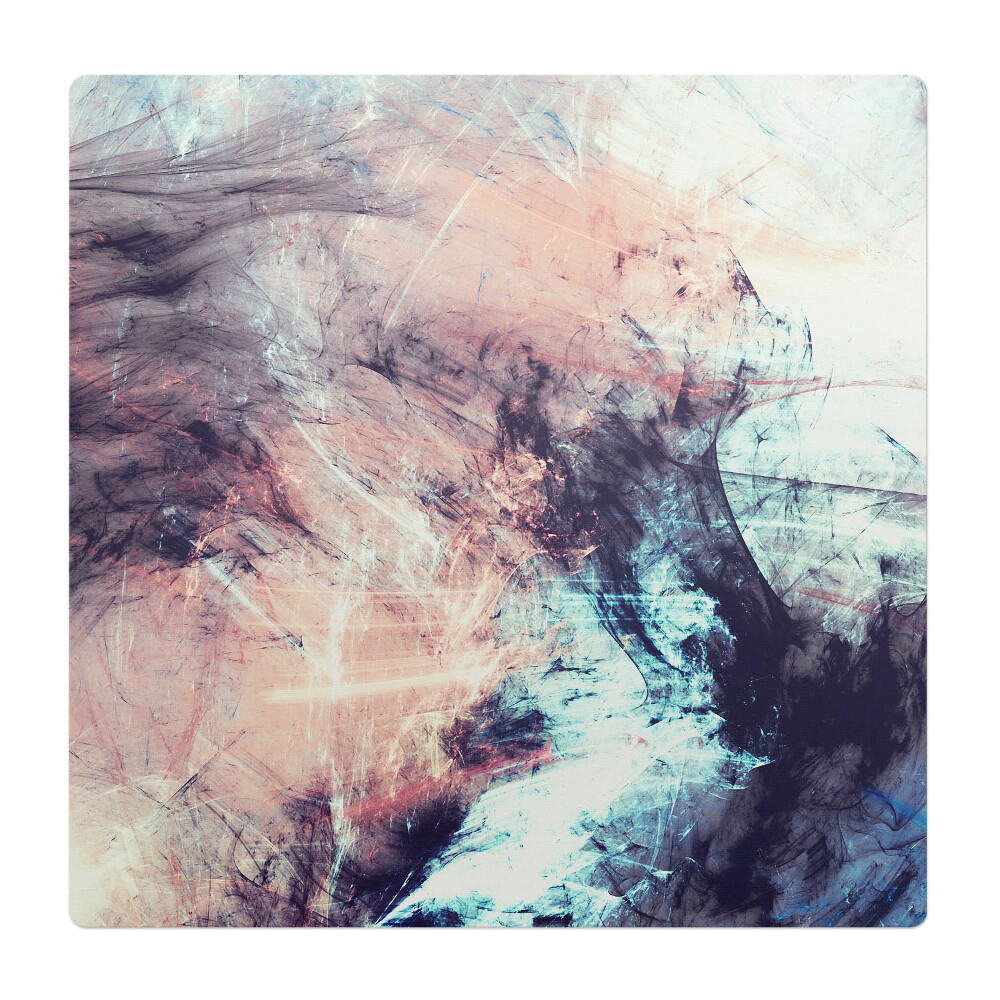 Mata pod fotel ochrona paneli Abstrakcyjny chaos pędzla