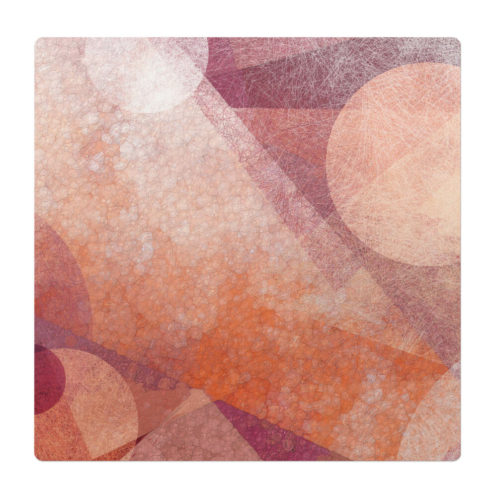 Podkładka pod krzesło obrotowe Abstrakcyjne koła