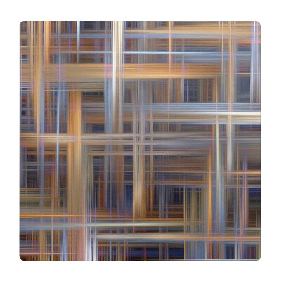 Podkładka pod krzesło obrotowe Geometryczny splot linii