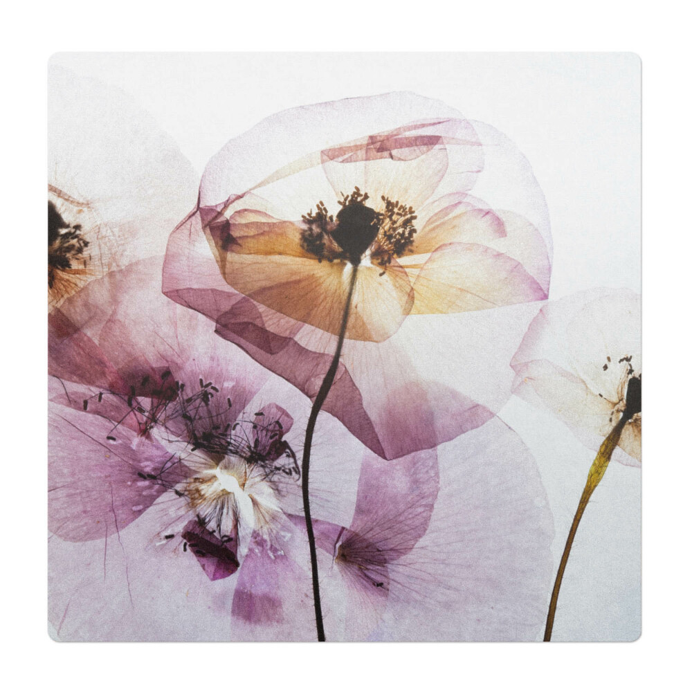 Mata na podłogę pod krzesło Eteryczne kwiaty