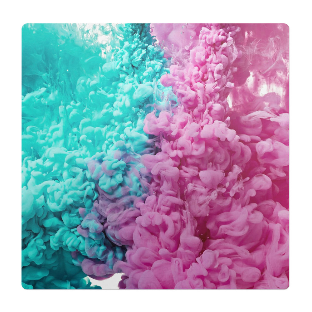 Podkładka pod krzesło obrotowe Kolorowy dym w wodzie