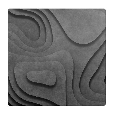 Podkładka pod krzesło obrotowe Abstrakcyjne fale