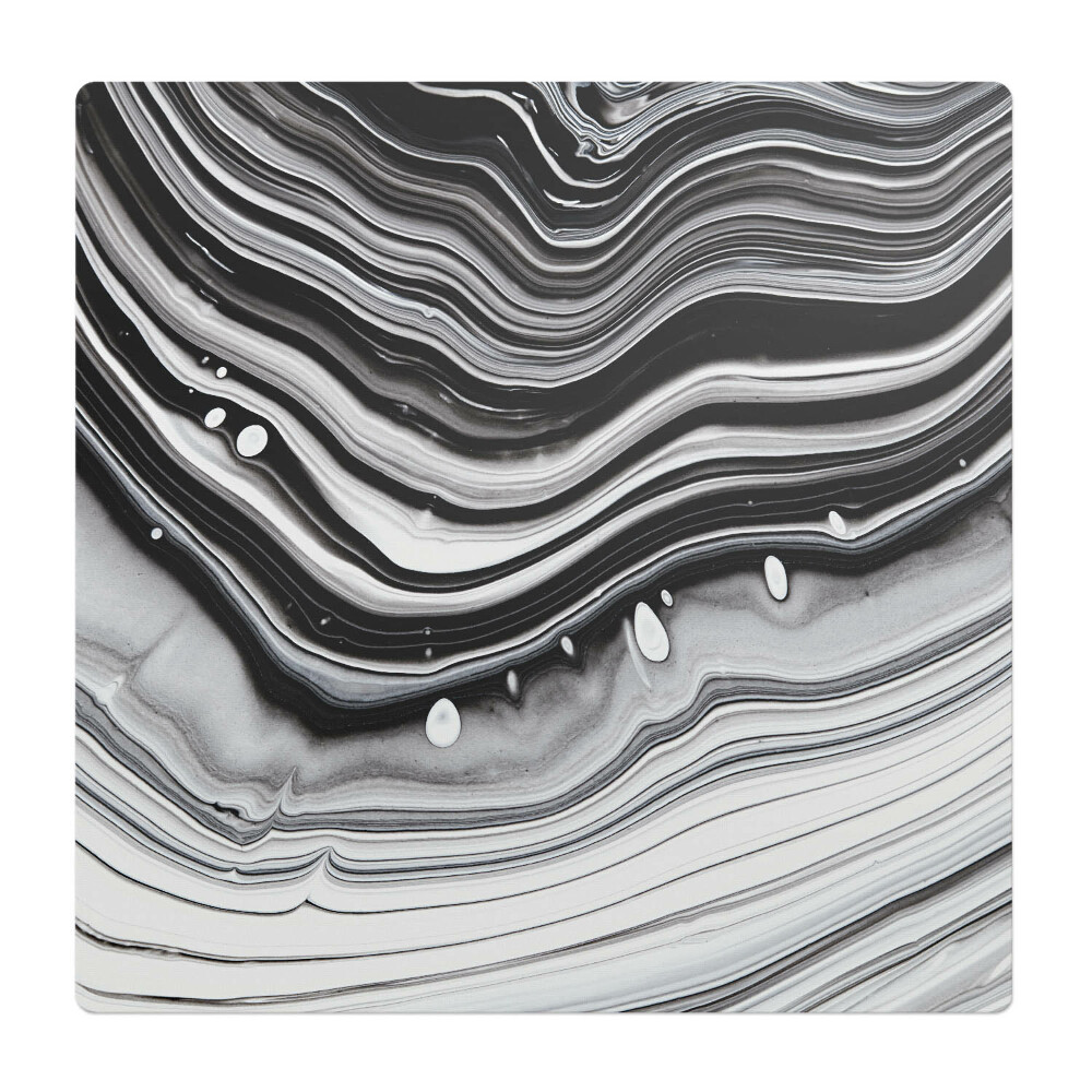 Mata na podłogę pod krzesło Abstrakcyjne fale