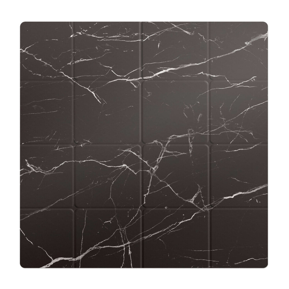 Mata na podłogę pod krzesło Marmurowe kafelki