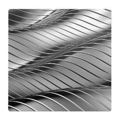 Mata pod fotel ochrona paneli Falujące linie 3D