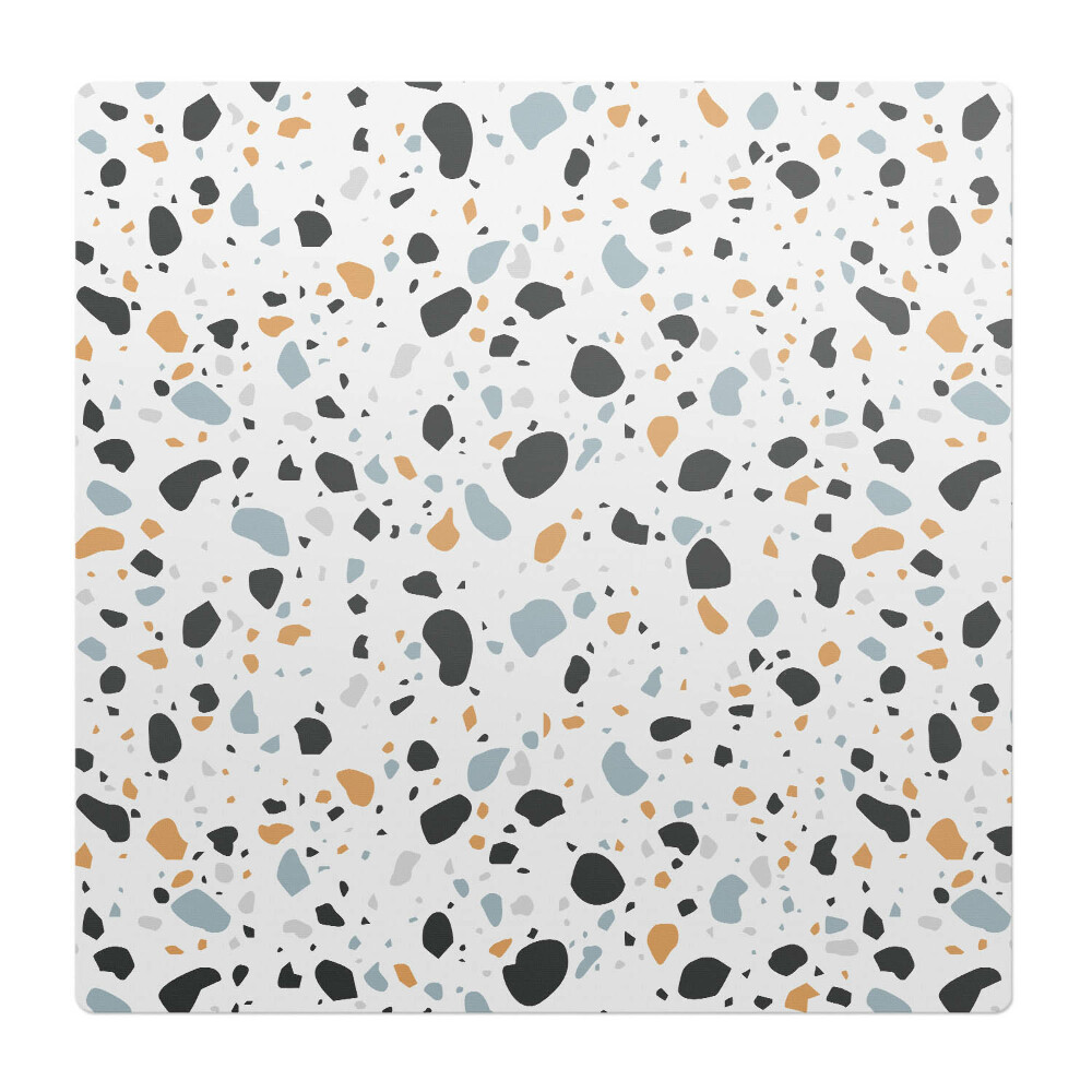Mata pod fotel biurowy Terrazzo abstrakcyjny
