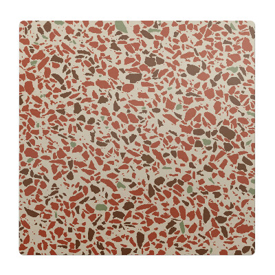 Podkładka pod krzesło obrotowe Mozaika terrazzo