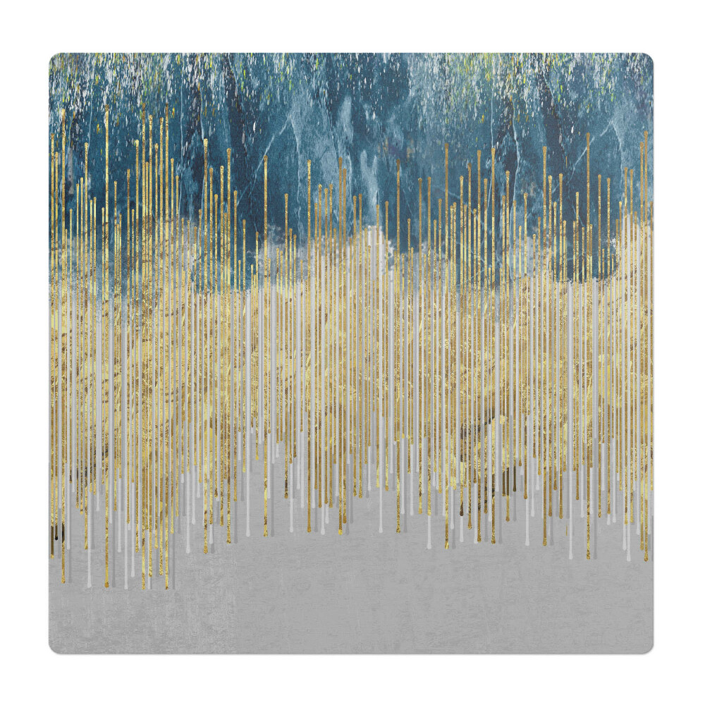 Mata pod fotel ochrona paneli Pionowe linie abstrakcji