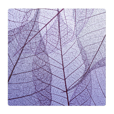 Podkładka pod krzesło obrotowe Liście w delikatnym wzorze