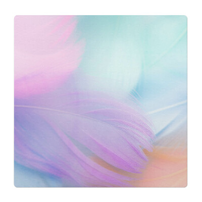 Podkładka pod krzesło Pastelowe pióra