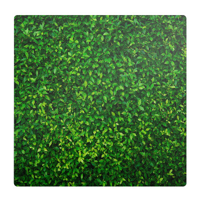 Mata na podłogę pod krzesło Liściasta ściana natury