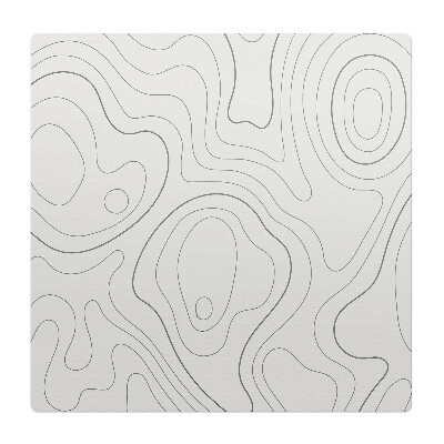 Podkładka pod krzesło obrotowe Abstrakcyjne linie