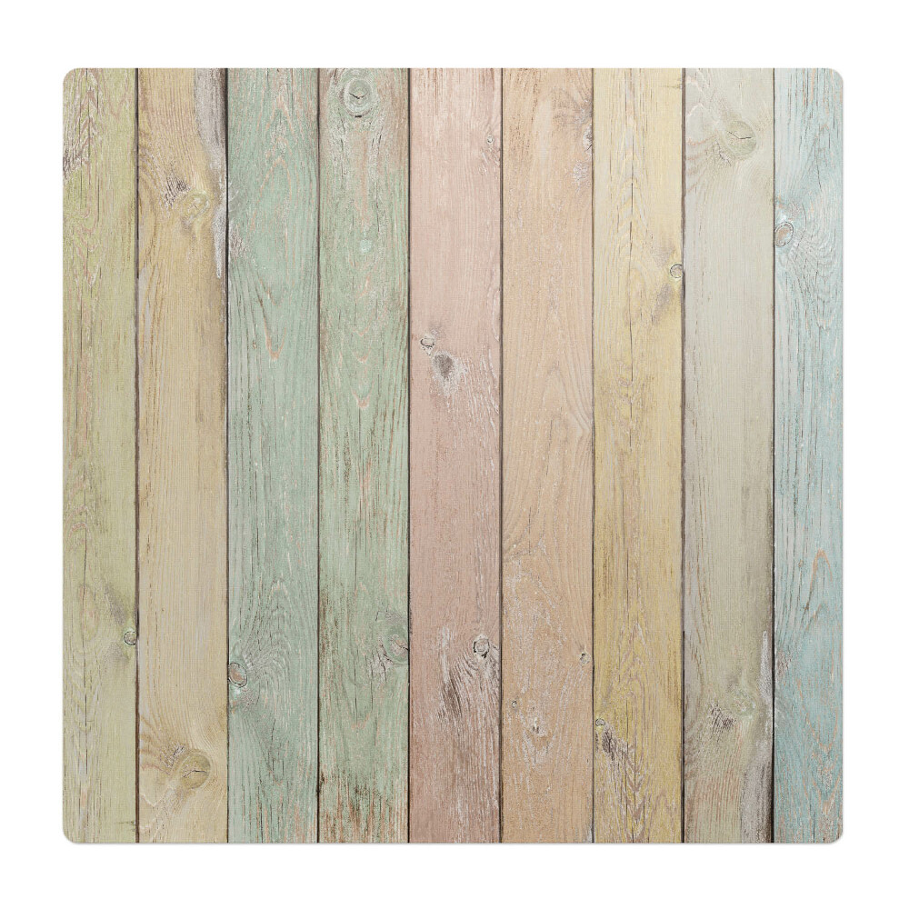 Podkładka pod krzesło obrotowe Pastelowe deski pionowe