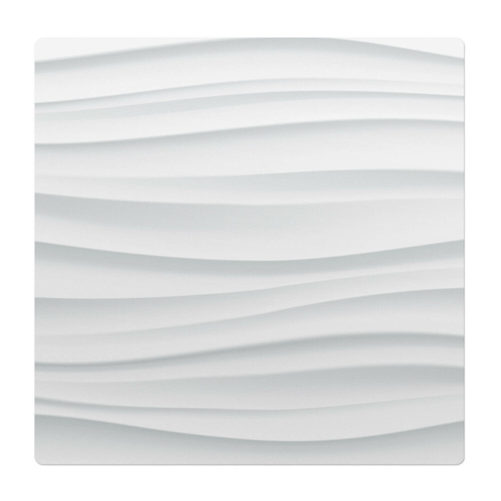 Mata pod krzesło do biura Falujące linie 3D