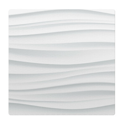 Mata pod krzesło do biura Falujące linie 3D