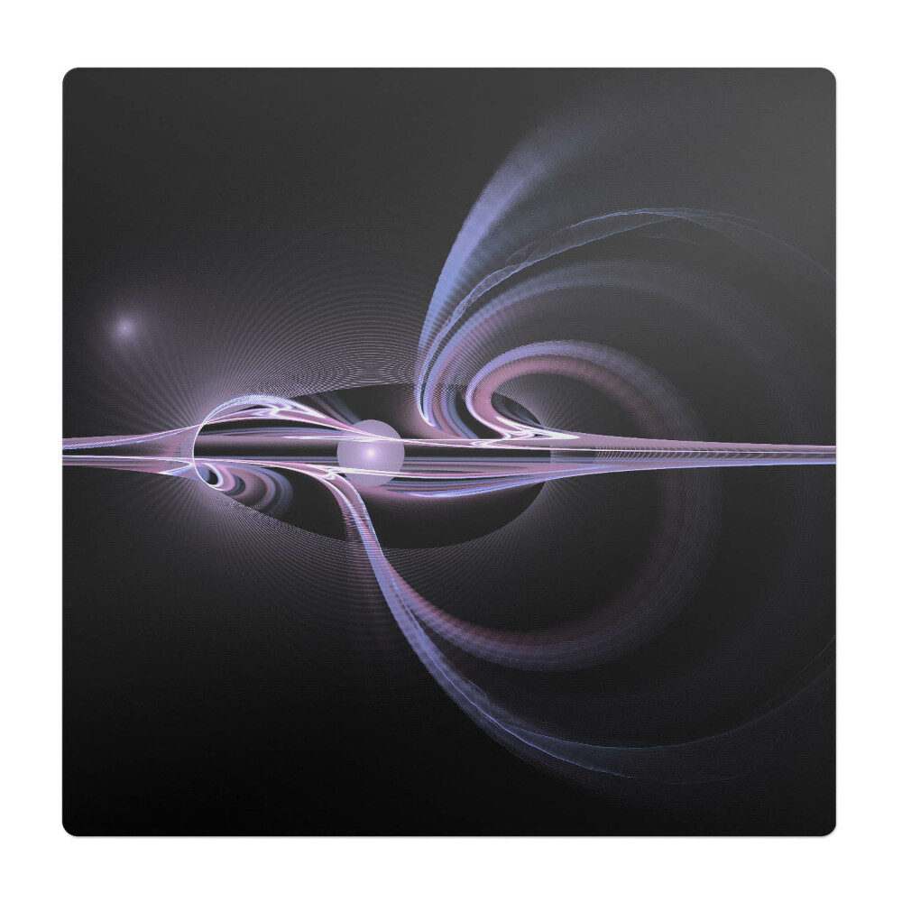 Mata na podłogę pod krzesło Fraktalowa spirala