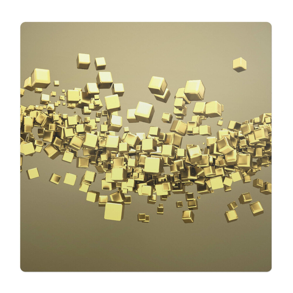 Mata na podłogę pod krzesło Latające sześciany