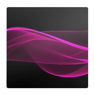 Mata na podłogę pod krzesło Falujące linie