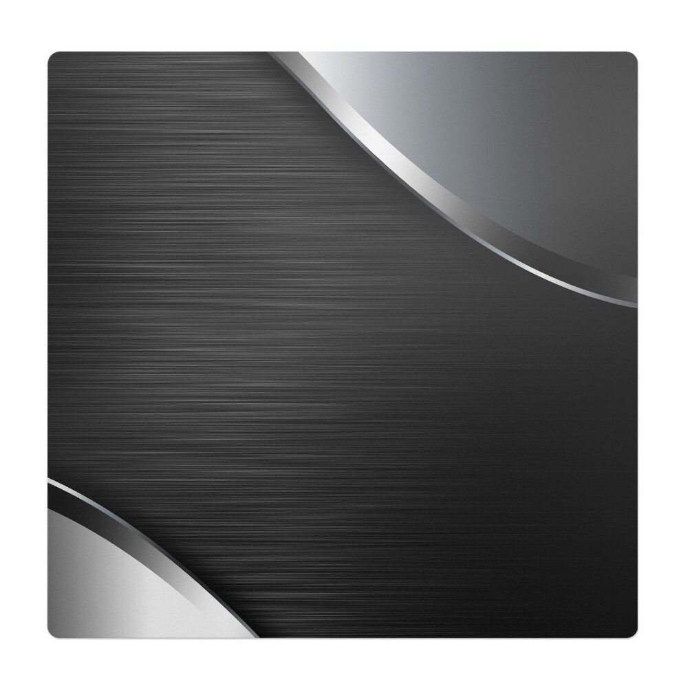 Mata na podłogę pod krzesło Metaliczne fale