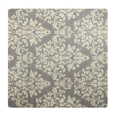 Mata pod fotel biurowy Klasyczny wzór roślinny