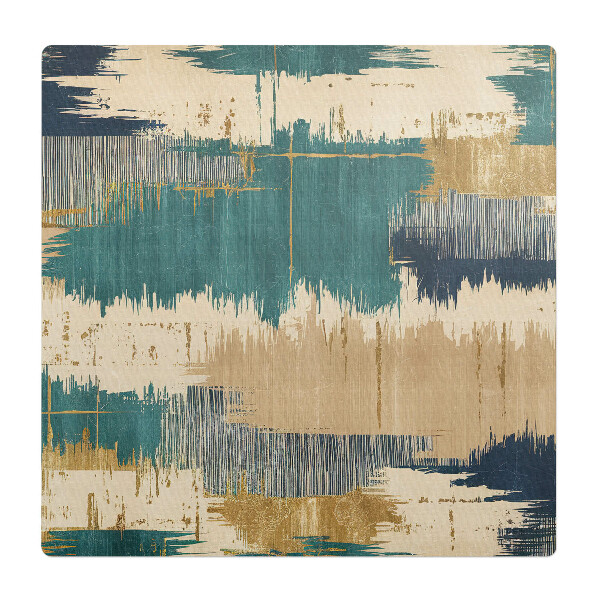 Mata pod fotel ochrona paneli Abstrakcyjne pociągnięcia