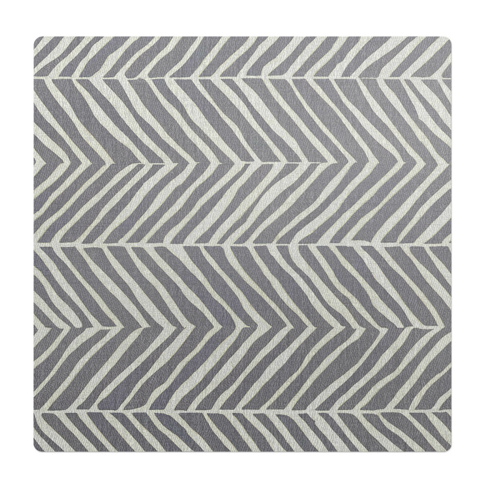 Podkładka pod krzesło obrotowe Zygzakowy wzór tkaniny