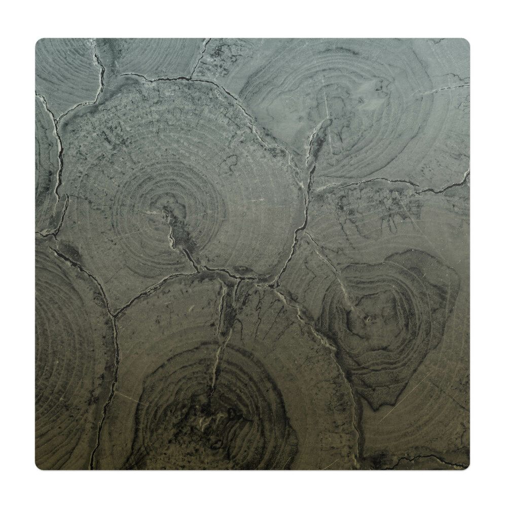 Mata pod fotel ochrona paneli Słoje drewna struktura