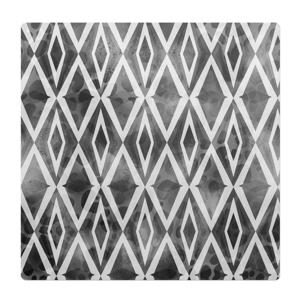 Podkładka pod krzesło obrotowe Geometryczny wzór retro