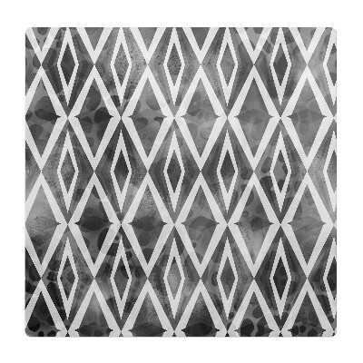 Podkładka pod krzesło obrotowe Geometryczny wzór retro