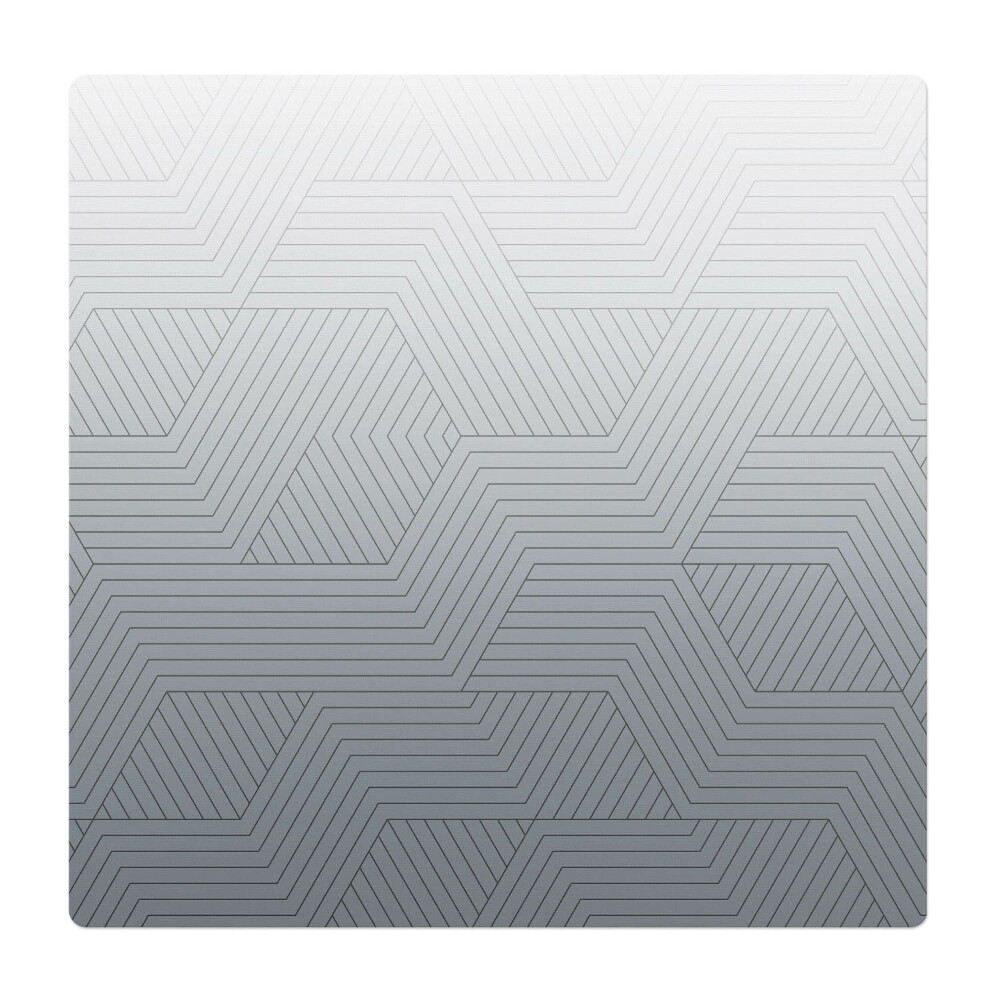 Mata na podłogę pod krzesło Geometryczne linie