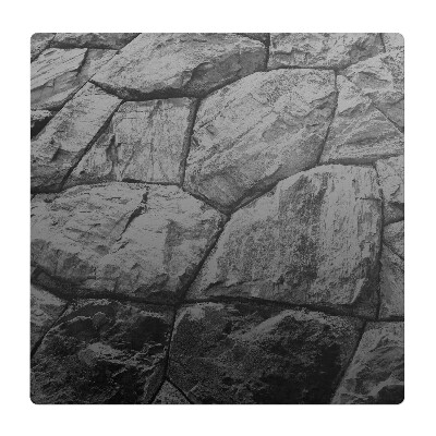 Mata pod fotel biurowy Kamienna ściana