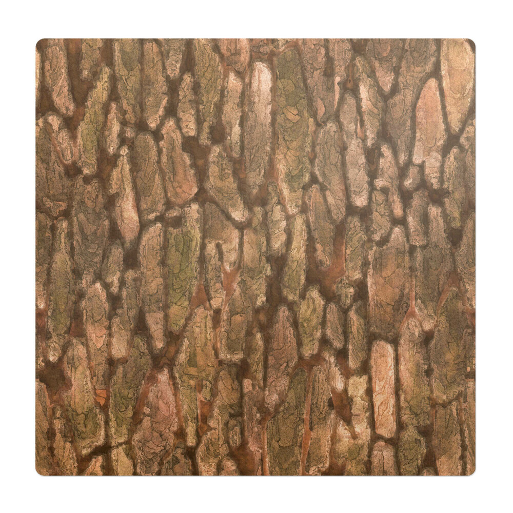 Mata pod krzesło Kora drzewa naturalna