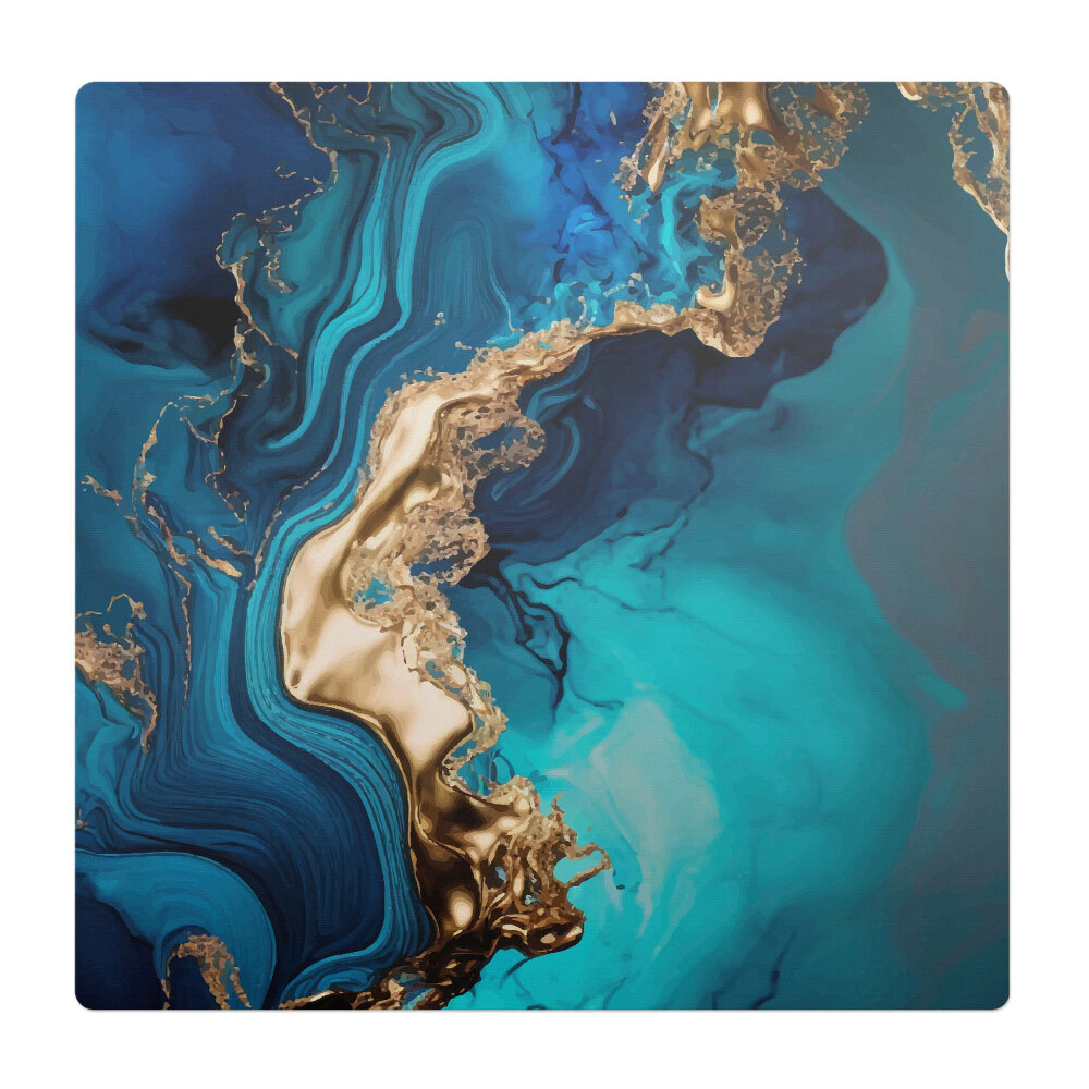 Mata ochronna pod fotel Abstrakcyjna fala