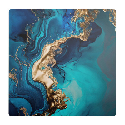 Mata ochronna pod fotel Abstrakcyjna fala