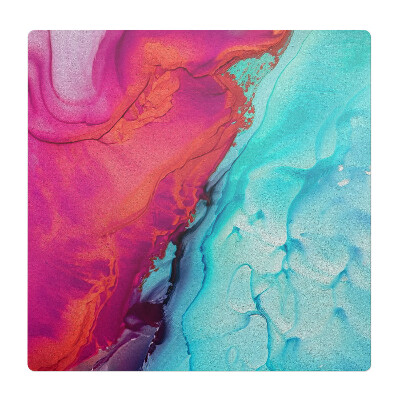 Mata pod fotel biurowy Abstrakcyjna fala