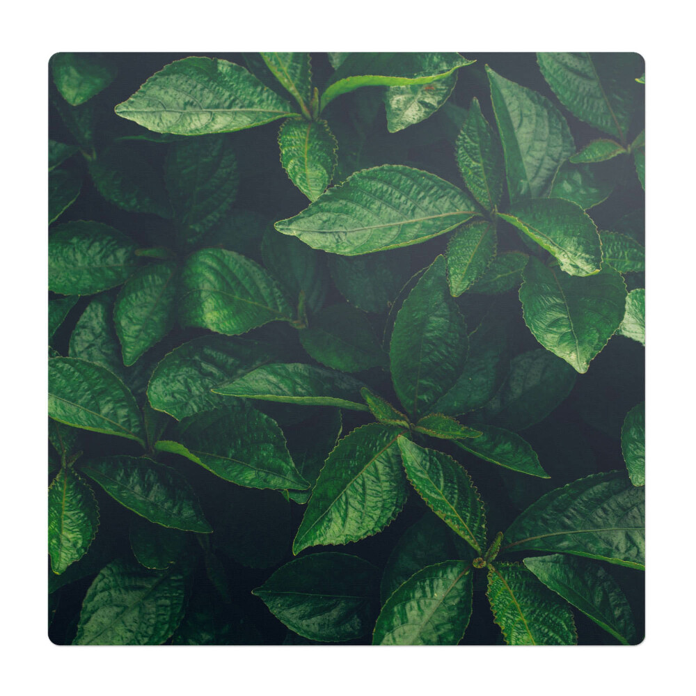 Mata pod fotel biurowy Liście w gęstwinie