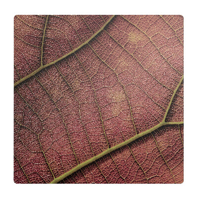 Mata pod fotel ochrona paneli Struktura liścia