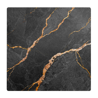 Mata pod krzesło do biura Marmurowe żyłki