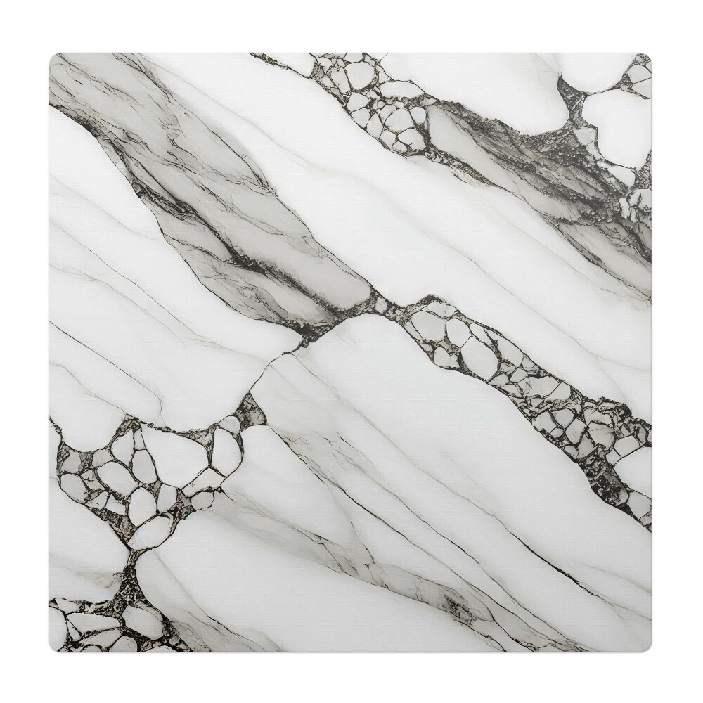 Mata pod fotel biurowy Marmurowe żyłki